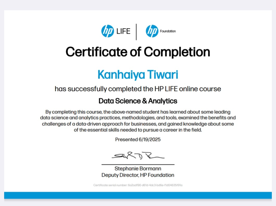 Certificate 2